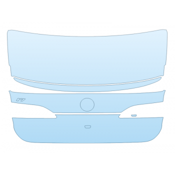 Precut PPF Kit – Clear Bra Paint Protection Film PAINT PROTECTION KIT - 2025 BMW I7 SERIES XDRIVE60 LUXURY FULL TRUNK W I7 BADGE W SPOILER - PRECUT PPF CLEAR BRA WRAP