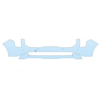 PAINT PROTECTION KIT - 2025 KIA CARNIVAL EX BUMPER WITH PARKING SENSORS 4 - PRECUT PPF CLEAR BRA WRAP