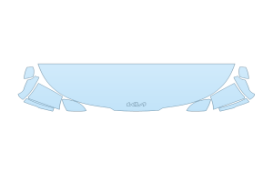 2027 KIA CARNIVAL EX+ HOOD FENDERS MIRRORS 24 INCH WRAPPED EDGES