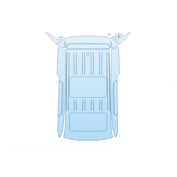 PAINT PROTECTION KIT - 2025 KIA CARNIVAL LX FULL ROOF W/SUNROOF - PRECUT PPF CLEAR BRA WRAP