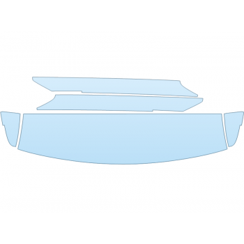 PAINT PROTECTION KIT - 2025 KIA CARNIVAL LXS ROOF PILLARS - PRECUT PPF CLEAR BRA WRAP