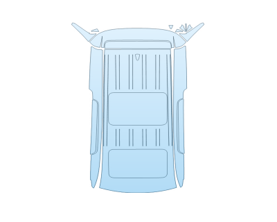 Precut PPF Kit – Clear Bra Paint Protection Film PAINT PROTECTION KIT - 2025 KIA CARNIVAL SX FULL ROOF W/SUNROOF - PRECUT PPF CLEAR BRA WRAP