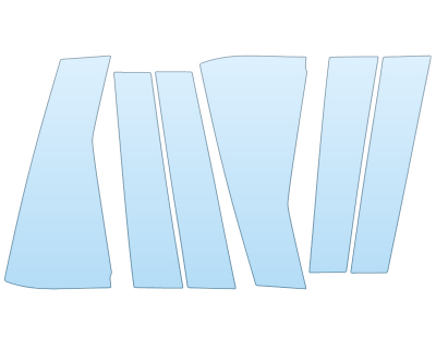 Precut PPF Kit – Clear Bra Paint Protection Film PAINT PROTECTION KIT - 2025 KIA CARNIVAL SX B PILLAR - PRECUT PPF CLEAR BRA WRAP