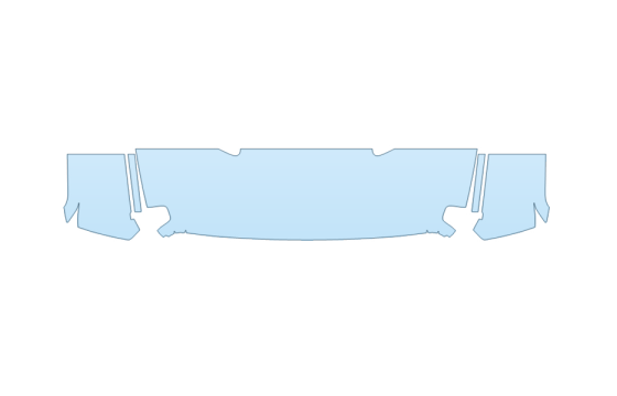 PAINT PROTECTION KIT - 2027 KIA CARNIVAL SX PRESTIGE HOOD FENDERS MIRRORS 12 INCH WRAPPED EDGES - PRECUT PPF CLEAR BRA WRAP