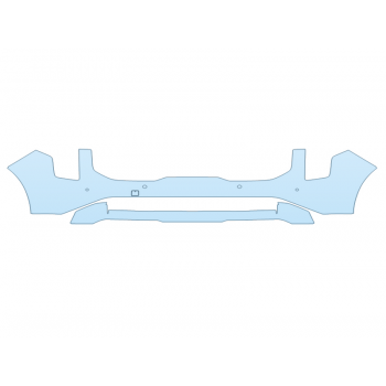 PAINT PROTECTION KIT - 2025 KIA CARNIVAL SX+ BUMPER WITH PARKING SENSORS 4 - PRECUT PPF CLEAR BRA WRAP