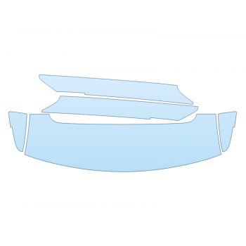 PAINT PROTECTION KIT - 2025 KIA CARNIVAL SX+ ROOF PILLARS W/SUNROOF - PRECUT PPF CLEAR BRA WRAP