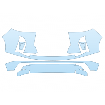 Precut PPF Kit – Clear Bra Paint Protection Film PAINT PROTECTION KIT - 2025 INFINITI QX80 AUTOGRAPH BUMPER - PRECUT PPF CLEAR BRA WRAP