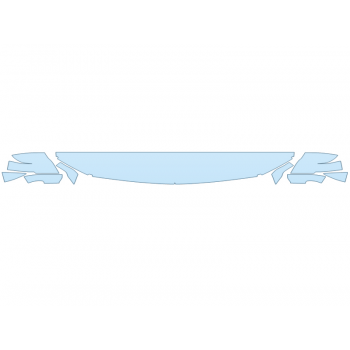 PAINT PROTECTION KIT - 2025 INFINITI QX80 AUTOGRAPH HOOD FENDERS MIRRORS 12 INCH WRAPPED EDGES - PRECUT PPF CLEAR BRA WRAP