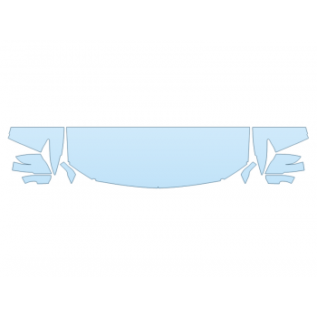 PAINT PROTECTION KIT - 2025 INFINITI QX80 AUTOGRAPH HOOD FENDERS MIRRORS 24 INCH WRAPPED EDGES - PRECUT PPF CLEAR BRA WRAP