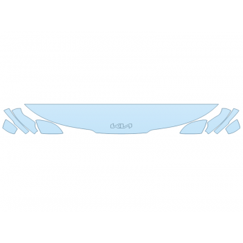 PAINT PROTECTION KIT - 2025 KIA CARNIVAL HYBRID SX HOOD FENDERS MIRRORS 12 INCH WRAPPED EDGES - PRECUT PPF CLEAR BRA WRAP