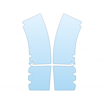 Precut PPF Kit – Clear Bra Paint Protection Film PAINT PROTECTION KIT - 2025 INFINITI QX80 LUXE MUD SPLASHES - PRECUT PPF CLEAR BRA WRAP