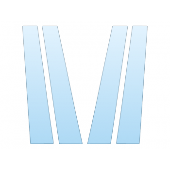 PAINT PROTECTION KIT - 2025 INFINITI QX80 LUXE PILLARS - PRECUT PPF CLEAR BRA WRAP