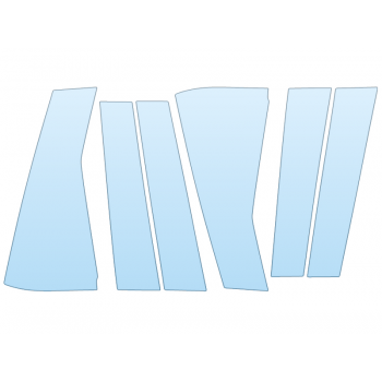 PAINT PROTECTION KIT - 2025 KIA CARNIVAL HYBRID SX PRESTIGE B PILLAR - PRECUT PPF CLEAR BRA WRAP