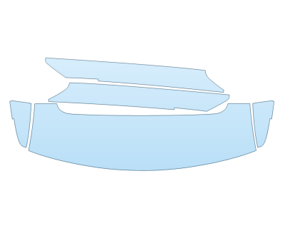 PAINT PROTECTION KIT - 2025 KIA CARNIVAL HYBRID SX PRESTIGE ROOF PILLARS W/SUNROOF - PRECUT PPF CLEAR BRA WRAP