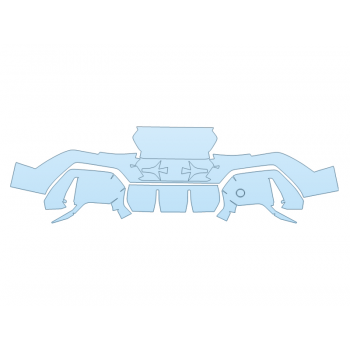 Precut PPF Kit – Clear Bra Paint Protection Film PAINT PROTECTION KIT - 2025 BMW X2 M35I REAR BUMPER - PRECUT PPF CLEAR BRA WRAP