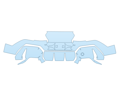 PAINT PROTECTION KIT - 2025 BMW X2 M35I REAR BUMPER - PRECUT PPF CLEAR BRA WRAP