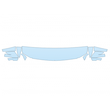 PAINT PROTECTION KIT - 2025 BMW X2 M35I HOOD FENDERS MIRRORS 12 INCH WRAPPED EDGES - PRECUT PPF CLEAR BRA WRAP