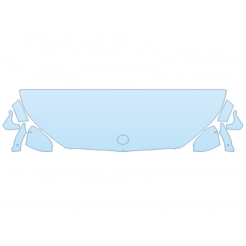 PAINT PROTECTION KIT - 2025 BMW X2 M35I HOOD FENDERS MIRRORS 24 INCH WRAPPED EDGES - PRECUT PPF CLEAR BRA WRAP