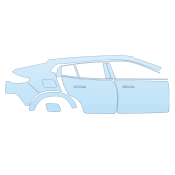 PAINT PROTECTION KIT - 2025 BMW X2 M35I PASSENGER SIDE - PRECUT PPF CLEAR BRA WRAP