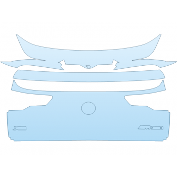 Precut PPF Kit – Clear Bra Paint Protection Film PAINT PROTECTION KIT - 2025 BMW X2 M35I REAR HATCH W/EMBLEMS - PRECUT PPF CLEAR BRA WRAP