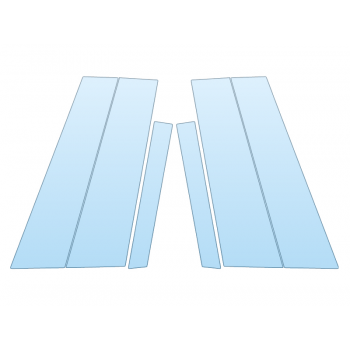 Precut PPF Kit – Clear Bra Paint Protection Film PAINT PROTECTION KIT - 2025 BMW X2 M35I B PILLARS - PRECUT PPF CLEAR BRA WRAP