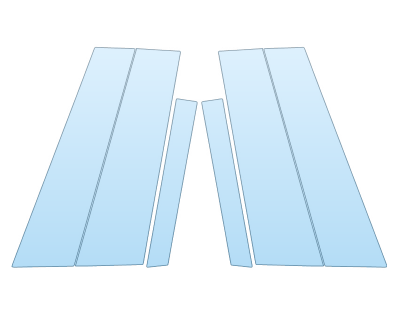 PAINT PROTECTION KIT - 2025 BMW X2 M35I B PILLARS - PRECUT PPF CLEAR BRA WRAP