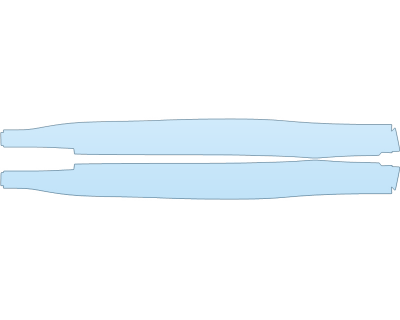 PAINT PROTECTION KIT - 2025 BMW X2 M35I ROCKERS - PRECUT PPF CLEAR BRA WRAP