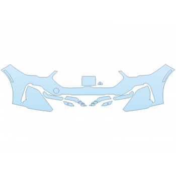 Precut PPF Kit – Clear Bra Paint Protection Film PAINT PROTECTION KIT - 2025 BMW X2 XDRIVE 28I BUMPER - PRECUT PPF CLEAR BRA WRAP