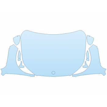 PAINT PROTECTION KIT - 2025 BMW X2 XDRIVE 28I FULL HOOD FENDERS MIRRORS WRAPPED EDGES - PRECUT PPF CLEAR BRA WRAP