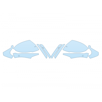 PAINT PROTECTION KIT - 2025 BMW X2 XDRIVE 28I MIRRORS and DOOR CUPS - PRECUT PPF CLEAR BRA WRAP