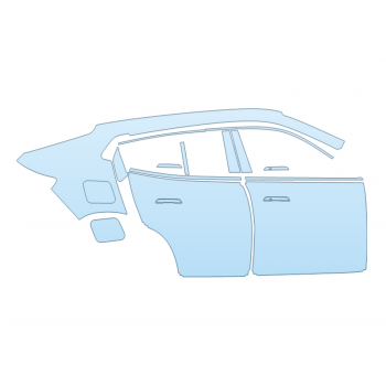 PAINT PROTECTION KIT - 2025 BMW X2 XDRIVE 28I PASSENGER SIDE - PRECUT PPF CLEAR BRA WRAP