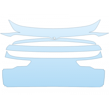 PAINT PROTECTION KIT - 2025 BMW X2 XDRIVE 28I REAR HATCH - PRECUT PPF CLEAR BRA WRAP