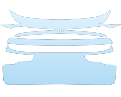 PAINT PROTECTION KIT - 2025 BMW X2 XDRIVE 28I REAR HATCH - PRECUT PPF CLEAR BRA WRAP