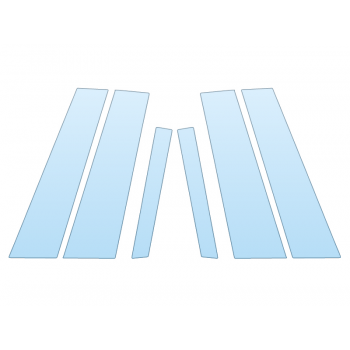 PAINT PROTECTION KIT - 2025 BMW X2 XDRIVE 28I B PILLARS - PRECUT PPF CLEAR BRA WRAP