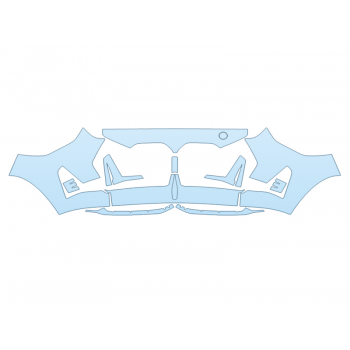 PAINT PROTECTION KIT - 2025 BMW X3 30 XDRIVE M SPORT BUMPER - PRECUT PPF CLEAR BRA WRAP