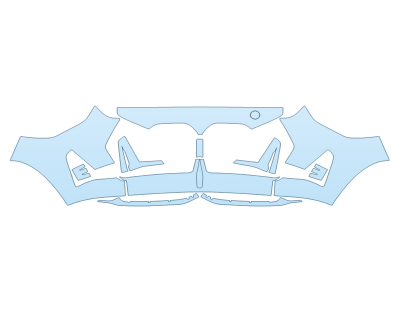 PAINT PROTECTION KIT - 2025 BMW X3 30 XDRIVE M SPORT BUMPER - PRECUT PPF CLEAR BRA WRAP