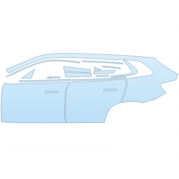 PAINT PROTECTION KIT - 2025 BMW X3 30 XDRIVE M SPORT FULL DRIVER SIDE - PRECUT PPF CLEAR BRA WRAP