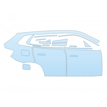 PAINT PROTECTION KIT - 2025 BMW X3 30 XDRIVE M SPORT FULL PASSENGER SIDE - PRECUT PPF CLEAR BRA WRAP