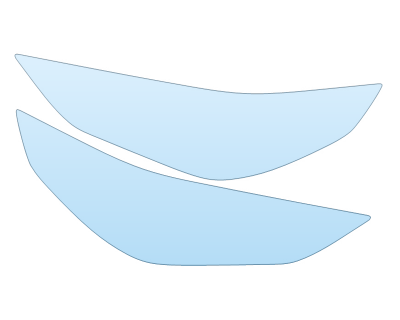 PAINT PROTECTION KIT - 2025 BMW X3 30 XDRIVE M SPORT HEADLIGHTS - PRECUT PPF CLEAR BRA WRAP