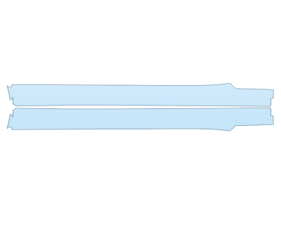 PAINT PROTECTION KIT - 2025 BMW X3 30 XDRIVE M SPORT ROCKERS - PRECUT PPF CLEAR BRA WRAP
