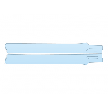 PAINT PROTECTION KIT - 2025 BMW X3 30 XDRIVE M SPORT ROCKERS W M SPORT PRO PKG - PRECUT PPF CLEAR BRA WRAP