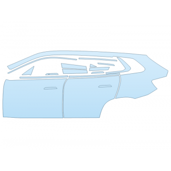 PAINT PROTECTION KIT - 2025 BMW X3 30 XDRIVE SPORT FULL DRIVER SIDE - PRECUT PPF CLEAR BRA WRAP