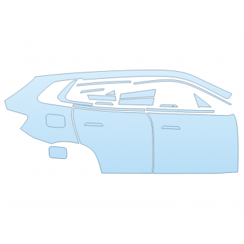 Precut PPF Kit – Clear Bra Paint Protection Film PAINT PROTECTION KIT - 2025 BMW X3 30 XDRIVE SPORT FULL PASSENGER SIDE - PRECUT PPF CLEAR BRA WRAP