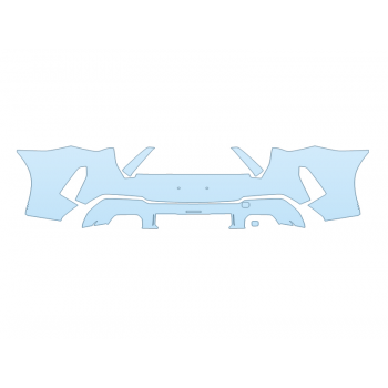 PAINT PROTECTION KIT - 2025 BMW X3 M50 REAR BUMPER - PRECUT PPF CLEAR BRA WRAP