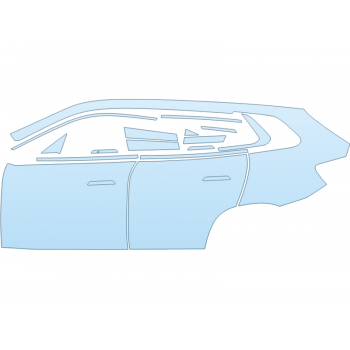 PAINT PROTECTION KIT - 2025 BMW X3 M50 FULL DRIVER SIDE - PRECUT PPF CLEAR BRA WRAP