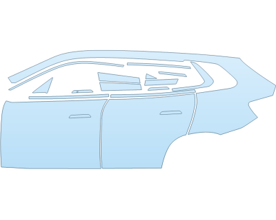 PAINT PROTECTION KIT - 2025 BMW X3 M50 FULL DRIVER SIDE - PRECUT PPF CLEAR BRA WRAP