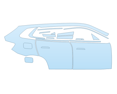 PAINT PROTECTION KIT - 2025 BMW X3 M50 FULL PASSENGER SIDE - PRECUT PPF CLEAR BRA WRAP