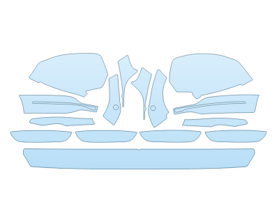PAINT PROTECTION KIT - 2025 BMW X3 M50 MIRRORS and DOOR CUPS LUGGAGE - PRECUT PPF CLEAR BRA WRAP