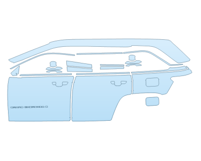 PAINT PROTECTION KIT - 2025 JEEP GRAND CHEROKEE 4XE BASE FULL DRIVER SIDE - PRECUT PPF CLEAR BRA WRAP