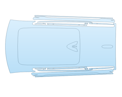 PAINT PROTECTION KIT - 2025 JEEP GRAND CHEROKEE 4XE BASE FULL ROOF W SUNROOF - PRECUT PPF CLEAR BRA WRAP
